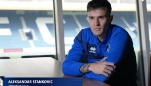 记者：布鲁日有意19岁中场斯坦科维奇，国米要价1000万欧+回购